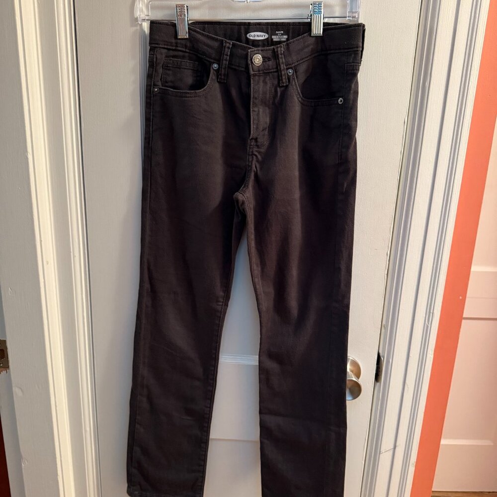Boys slim jeans size 12 adjustable